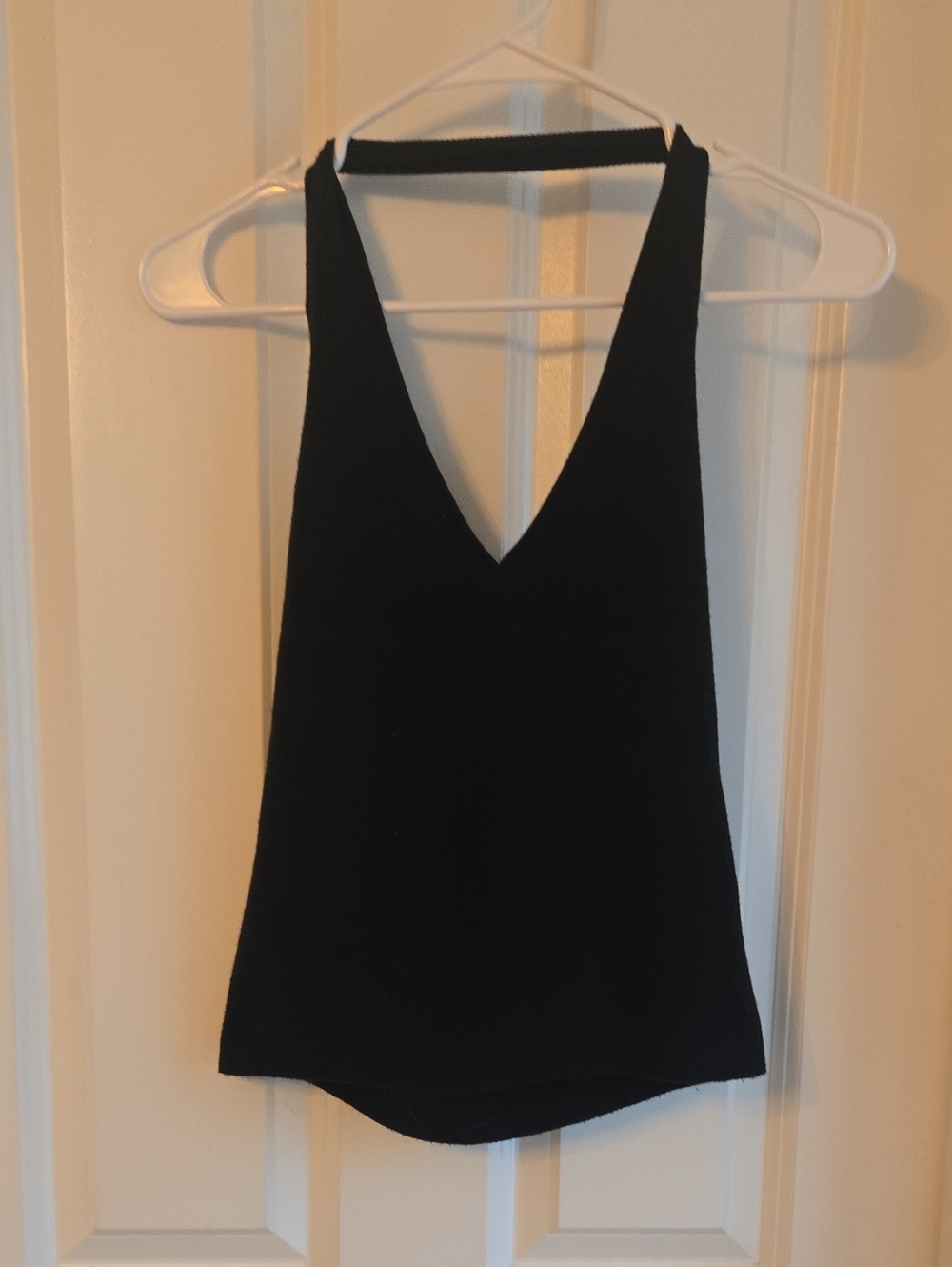 Black V-Neck Women’s Tank Top